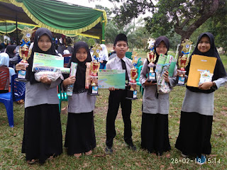 MI AL-ITTIFAQIAH JUARA DI SMP IT RAUDHATUL ULUM 2018